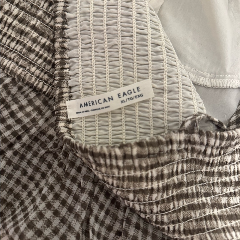 American Eagle Outfitters Black and White Checkered Camisole - Picture 3 of 3
